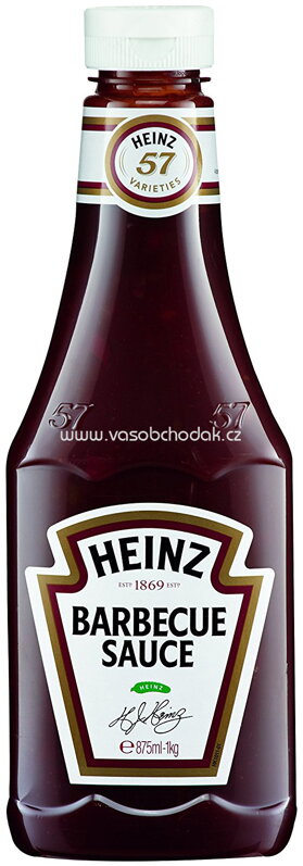 Heinz Barbecue Sauce, 875 ml Heinz Barbecue Sauce, 875 ml