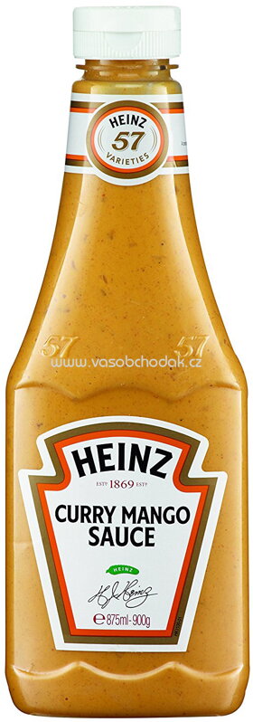 Heinz Curry Mango Sauce, 875 ml