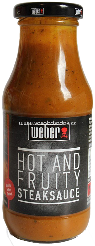 Weber Steaksauce Hot & Fruity, 240 ml