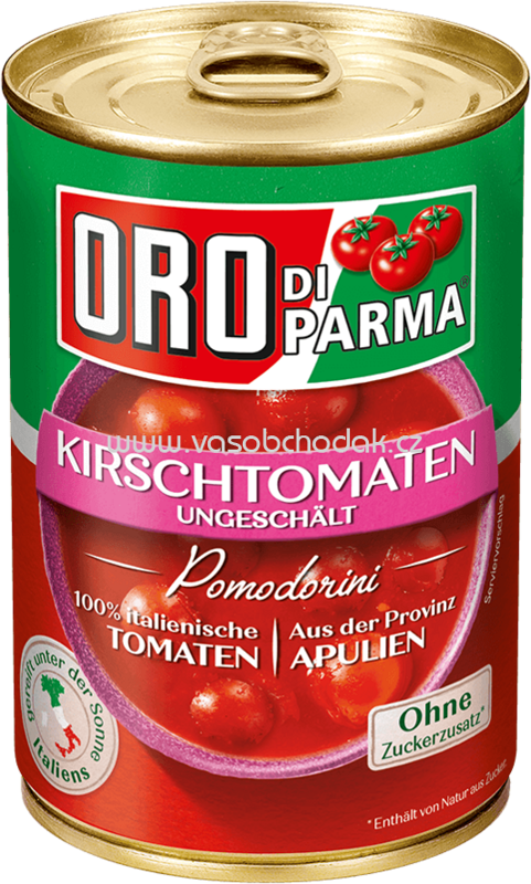 Oro di Parma Kirschtomaten ungeschält, Dose, 400g