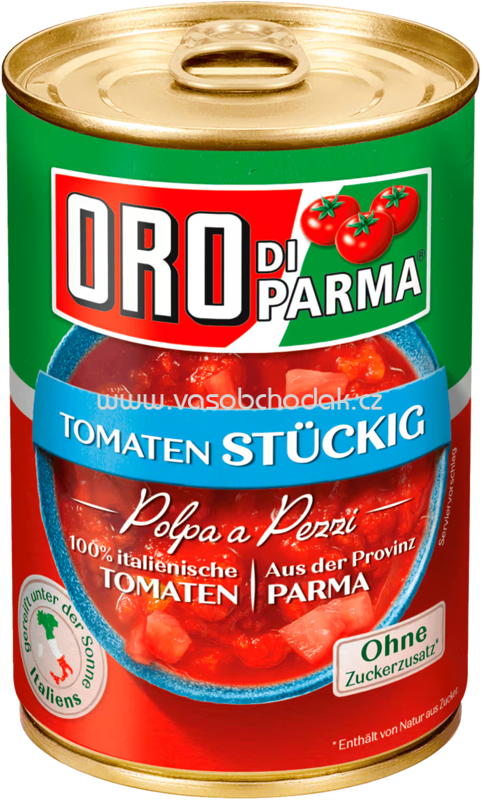 Oro di Parma Tomaten Stückig, Dose, 400g