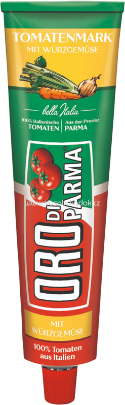 Oro di Parma Tomatenmark mit Würzgemüse, Tube, 200g