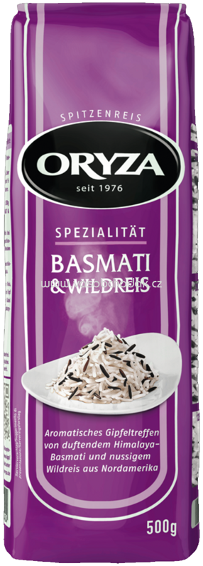 Oryza Spezialität Basmati & Wildreis, 500g Oryza Spezialität Basmati & Wildreis, 500g