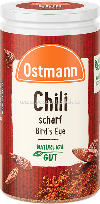 Ostmann Chili scharf Bird´s Eye, 35g