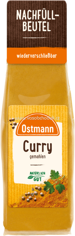 Ostmann Curry, gemahlen, Beutel, 40g