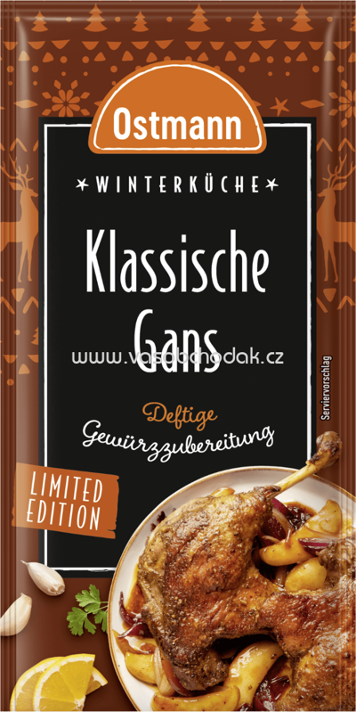 Ostmann Klassische Gans Gewürzzubereitung, 16g