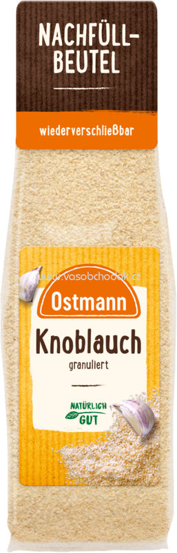 Ostmann Knoblauch, granuliert, Beutel, 60g