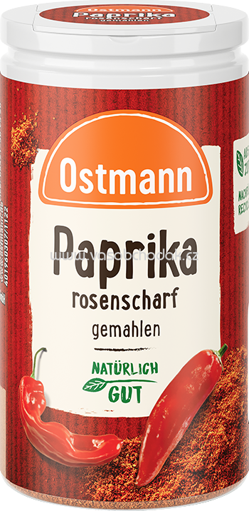 Ostmann Paprika, rosenscharf, 35g