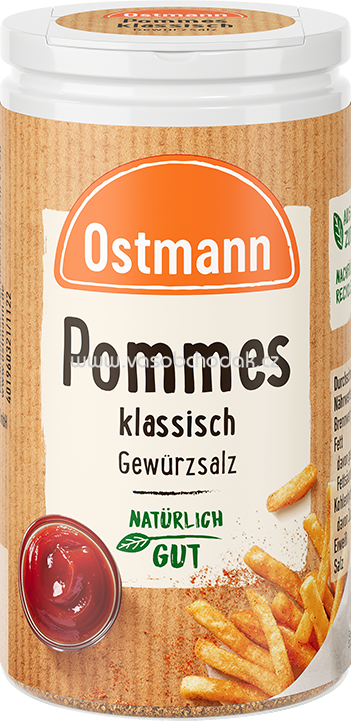 Ostmann Pommes Gewürzsalz, 70g