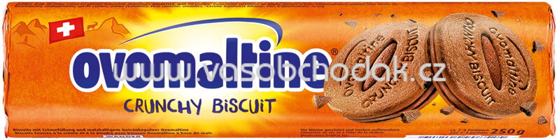 Ovomaltine Crunchy Biscuit, 250g Ovomaltine Crunchy Biscuit, 250g
