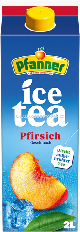 Pfanner Eistee Pfirsich, 2l