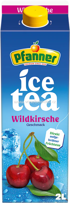 Pfanner Eistee Wildkirsche, 2l