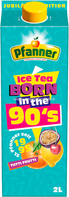 Pfanner Eistee Born in the 90's Tutti Frutti, 2l Pfanner Eistee Born in the 90's Tutti Frutti, 2l