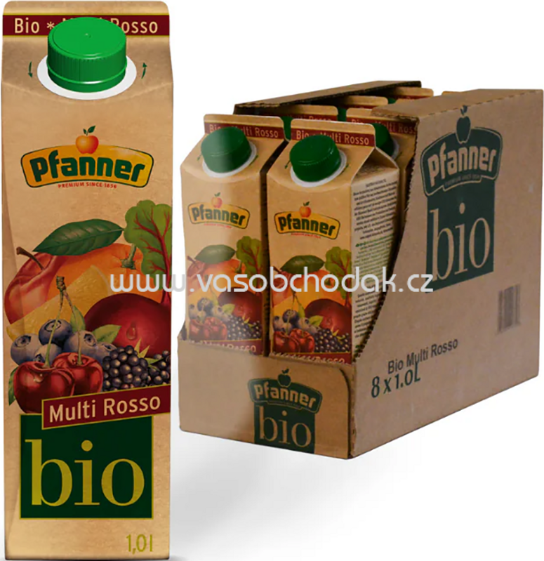 Pfanner Bio Multi Rosso, 8x1l Pfanner Bio Multi Rosso, 8x1l