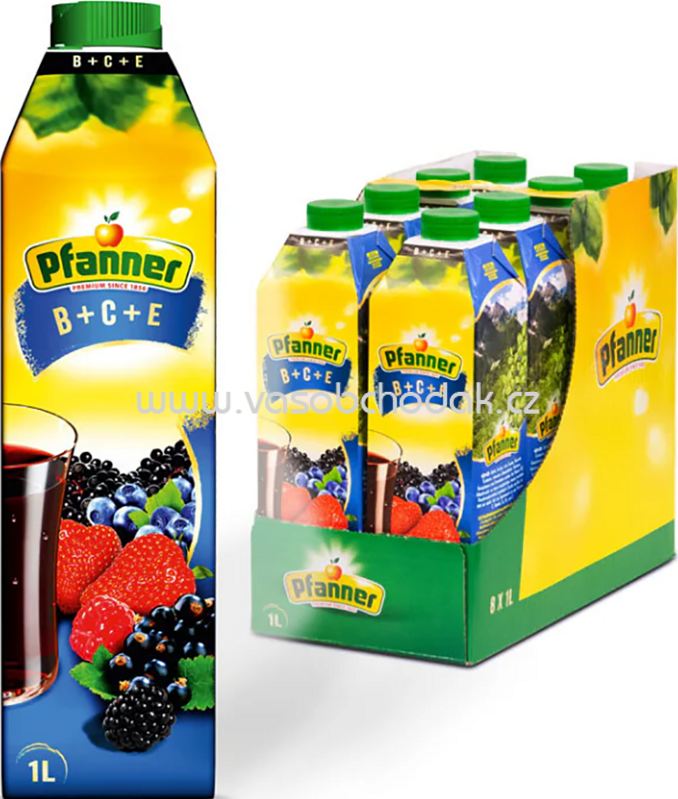 Pfanner B+C+E, 8x1l Pfanner B+C+E, 8x1l
