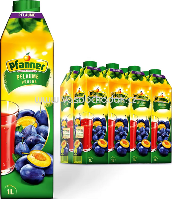 Pfanner Pflaume, 8x1l Pfanner Pflaume, 8x1l