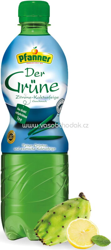 Pfanner Eistee Der Grüne Zitrone-Kaktus, 6x500 ml Pfanner Eistee Der Grüne Zitrone-Kaktus, 6x500 ml