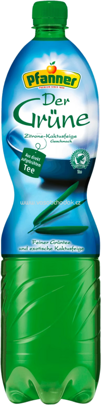 Pfanner Eistee Der Grüne Zitrone-Kaktus, 6x1,5l Pfanner Eistee Der Grüne Zitrone-Kaktus, 6x1,5l