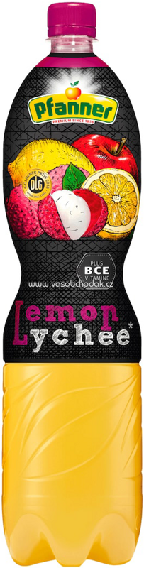 Pfanner Lemon Lychee, 6x1,5l Pfanner Lemon Lychee, 6x1,5l