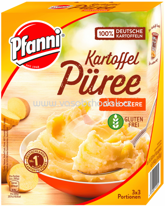 Pfanni Kartoffel Püree das Lockere, 3x500 ml
