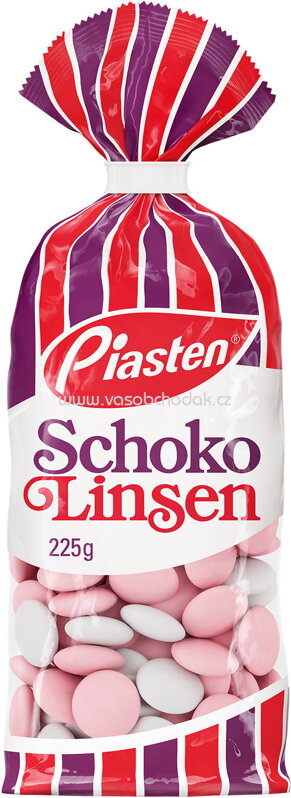 Piasten Schoko Linsen, 225g Piasten Schoko Linsen, 225g