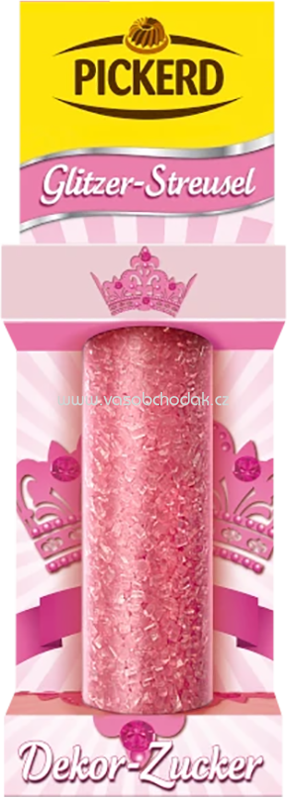 Pickerd Glitzer Streusel pink, 34g Pickerd Glitzer Streusel pink, 34g