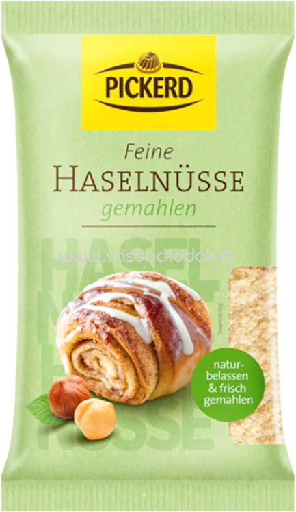 Pickerd Feine Haselnüsse gemahlen, 100g Pickerd Feine Haselnüsse gemahlen, 100g