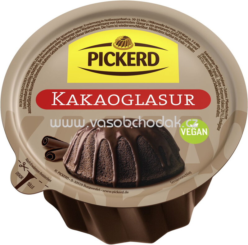 Pickerd Kakaoglasur, 500g