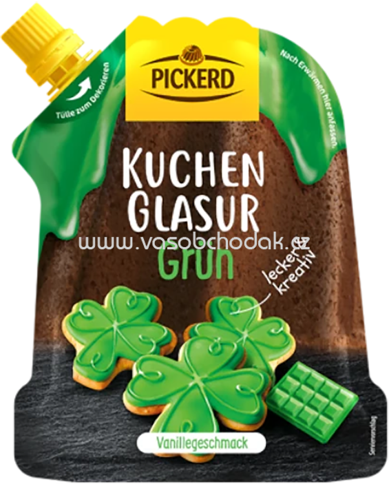 Pickerd Kuchenglasur Grün, 125g