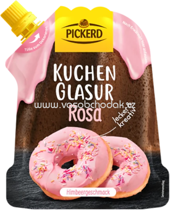 Pickerd Kuchenglasur Rosa, 125g