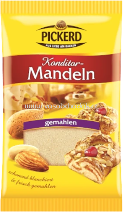 Pickerd Mandeln gemahlen, 100g Pickerd Mandeln gemahlen, 100g