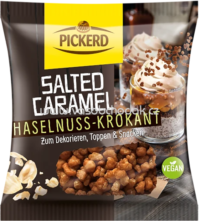 Pickerd Salted Caramel Haselnuss Krokant, 50g Pickerd Salted Caramel Haselnuss Krokant, 50g