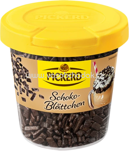 Pickerd Schoko Blättchen, 120g Pickerd Schoko Blättchen, 120g