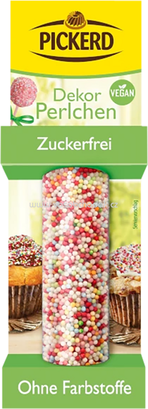 Pickerd Dekor Perlchen zuckerfreie, 33g Pickerd Dekor Perlchen zuckerfreie, 33g