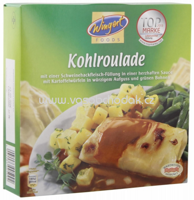 Wingert Foods Kohlroulade 480g Wingert Foods Kohlroulade 480g