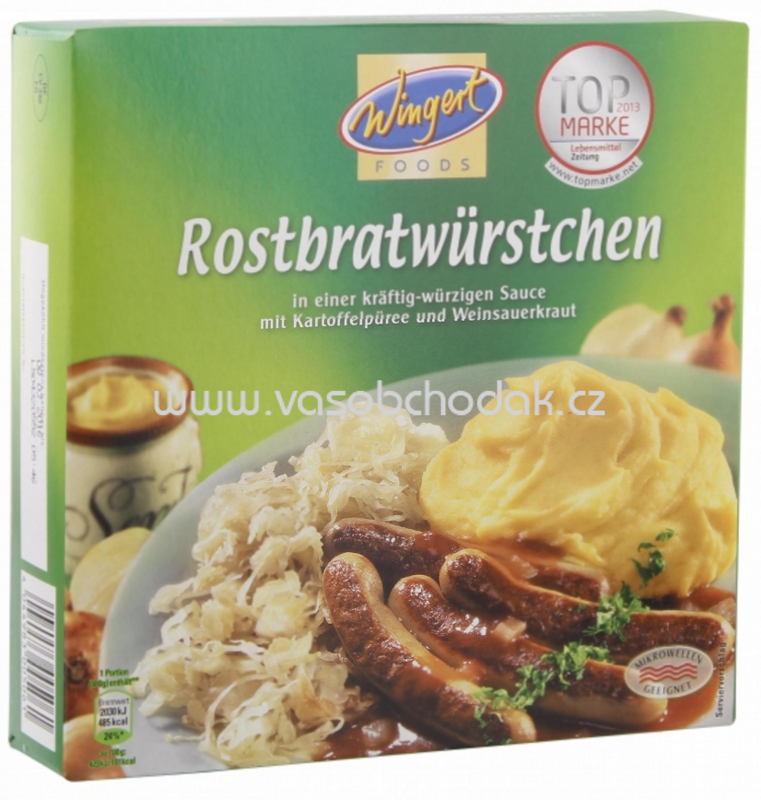 Wingert Foods Rostbratwürstchen 480g