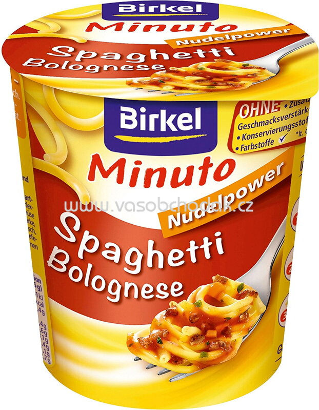 Birkel Minuto Spaghetti Bolognese 60g