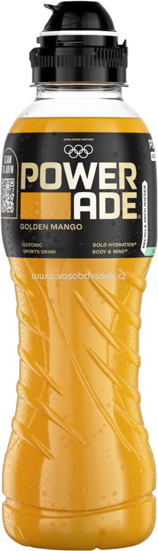 Powerade Golden Mango, 500 ml