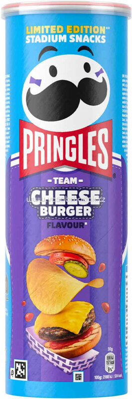 Pringles Stadium Snacks Team Cheese Burger, 165g