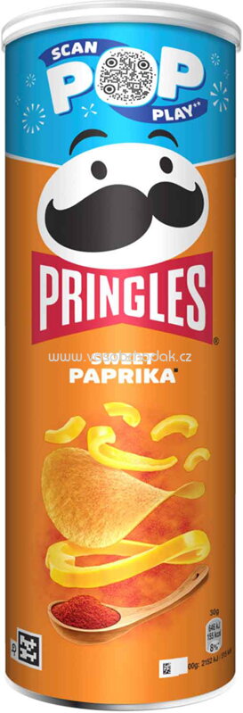 Pringles Sweet Paprika, 165g