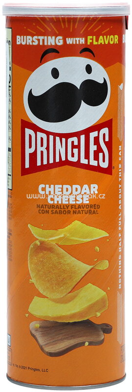 Pringles Cheddar Cheese, 158g