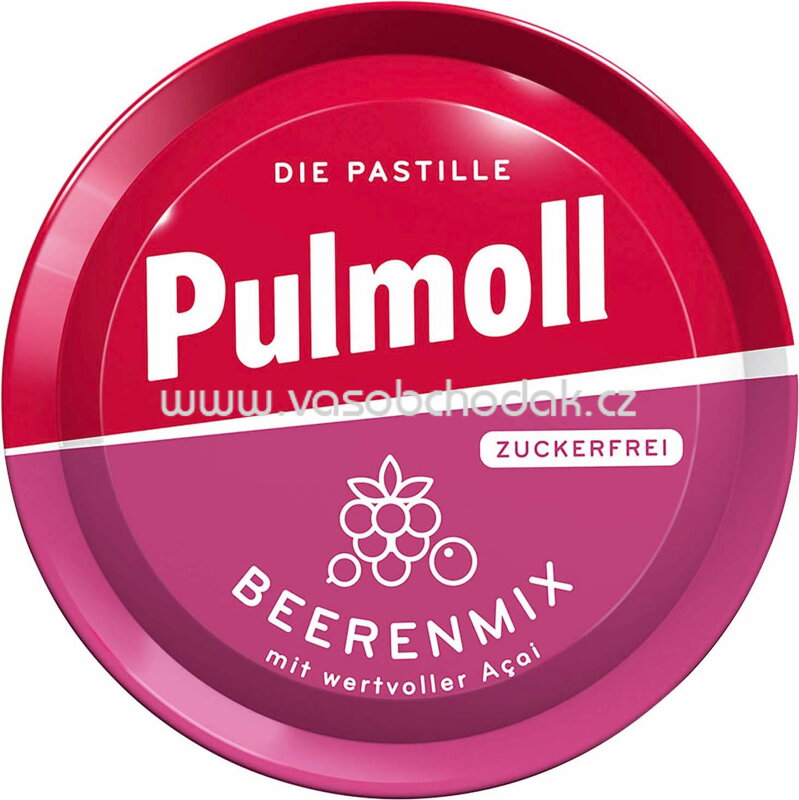 Pulmoll Beerenmix zuckerfrei, 50g Pulmoll Beerenmix zuckerfrei, 50g