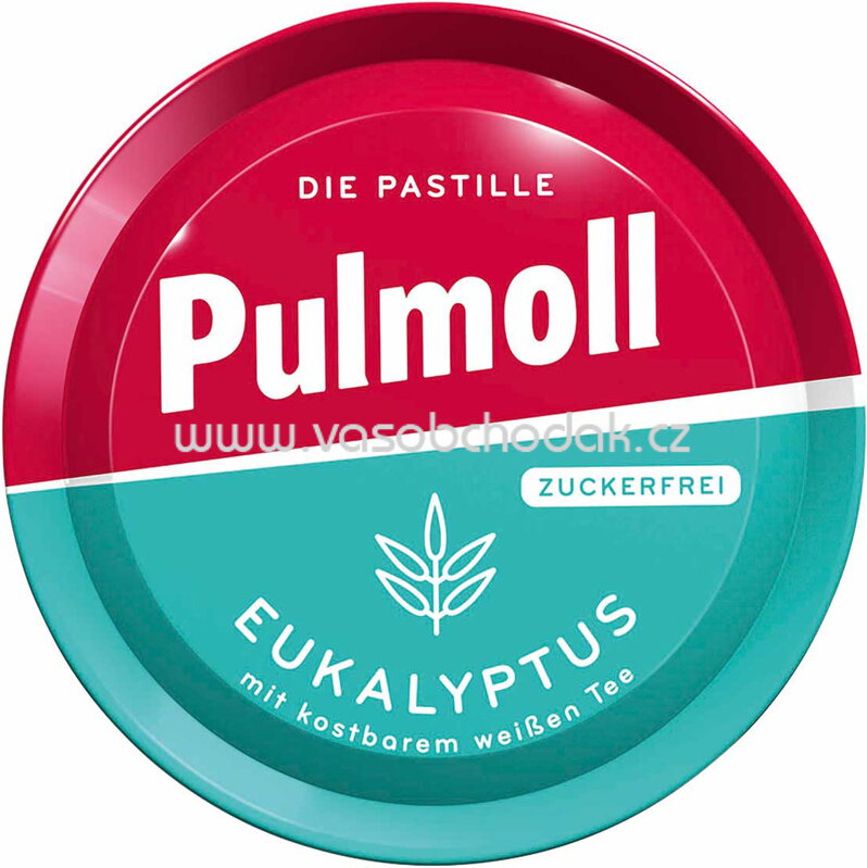 Pulmoll Eukalyptus zuckerfrei, 50g Pulmoll Eukalyptus zuckerfrei, 50g