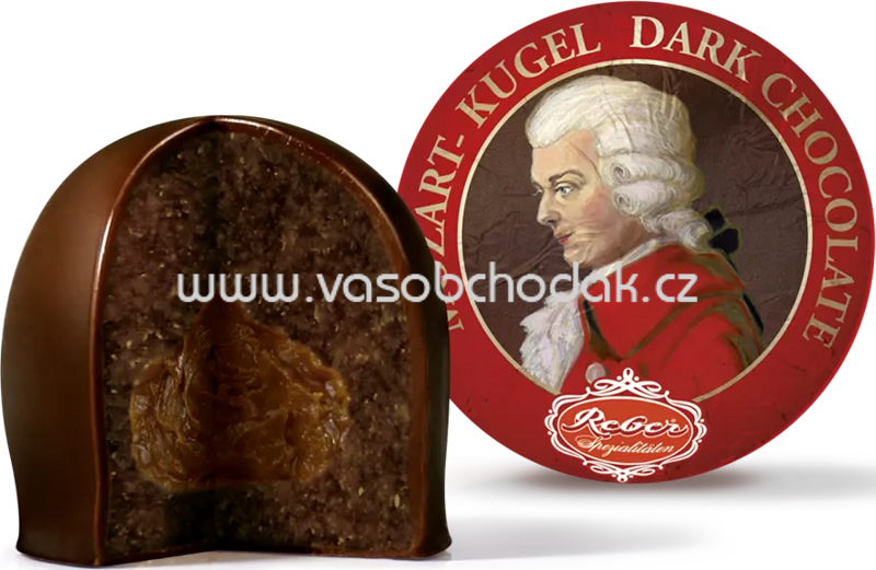 Reber Mozart Kugeln Dark Chocolade, 20g Reber Mozart Kugeln Dark Chocolade, 20g