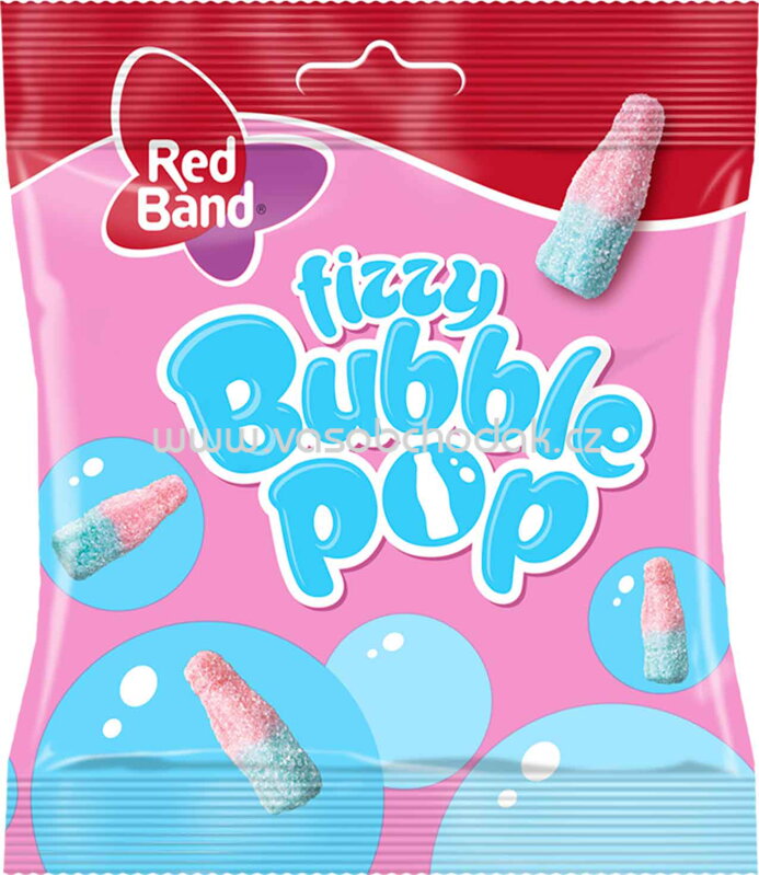 Red Band Fizzy Bubble Pop, 100g Red Band Fizzy Bubble Pop, 100g