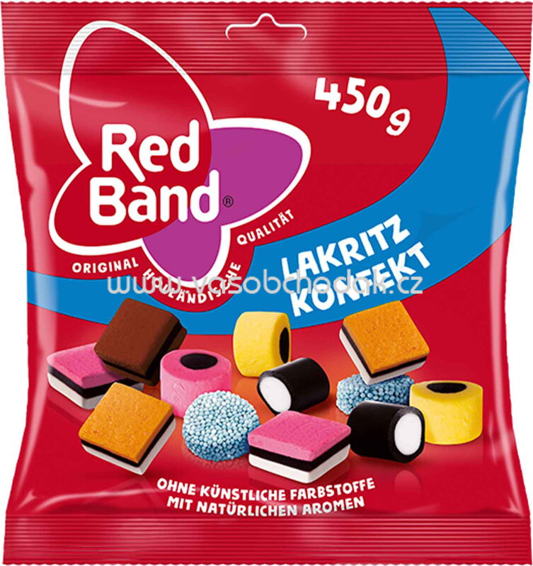 Red Band Lakritz Konfekt, 450g