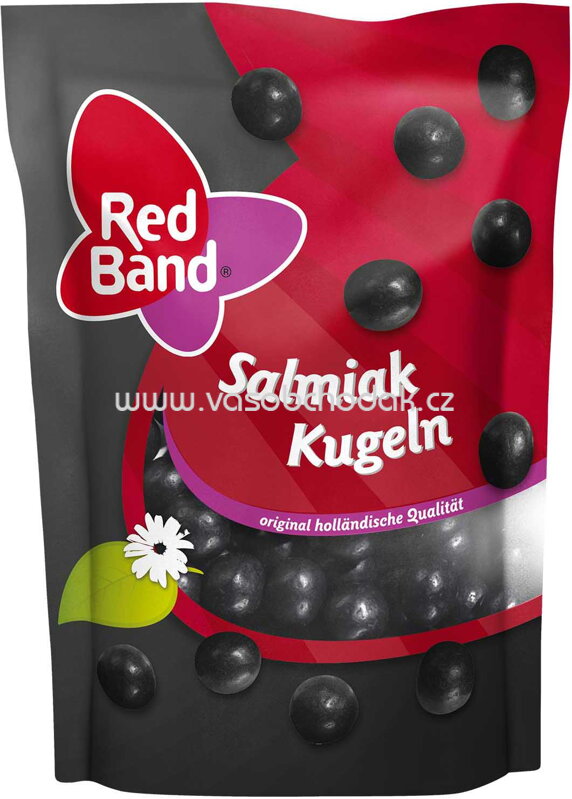 Red Band Salmiak Kugeln, 175g