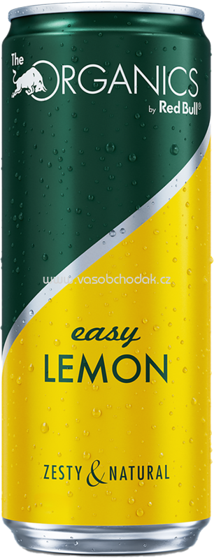 Red Bull Organics Easy Lemon, 330 ml