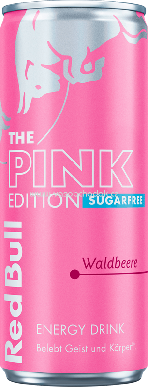 Red Bull Energy Drink The Pink Edition Waldbeere, sugarfree, 250 ml Red Bull Energy Drink The Pink Edition Waldbeere, sugarfree, 250 ml