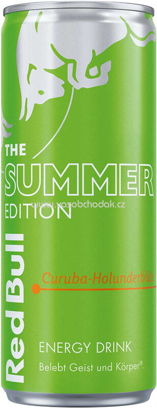 Red Bull Energy Drink The Summer Edition Curuba-Holunderblüte, 250 ml
